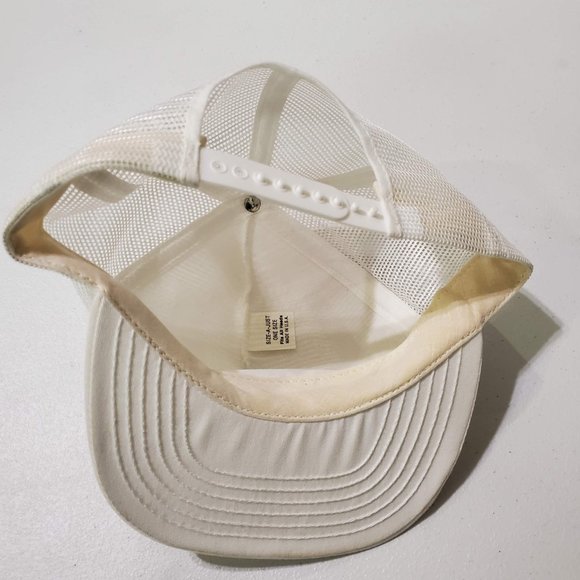 VINTAGE John Deere 1994 Men Hat One Size White Cap 8000 Series Tractors READ - Picture 3 of 5